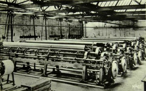 Caudry - Métiers pour la fabrication du tulle