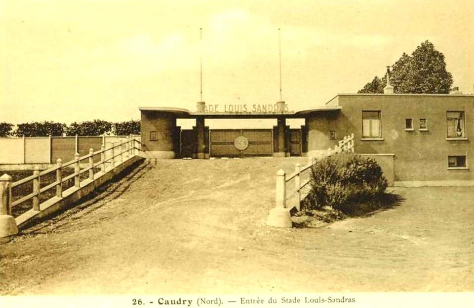 Caudry - Entrée du Stade Louis-Sandras