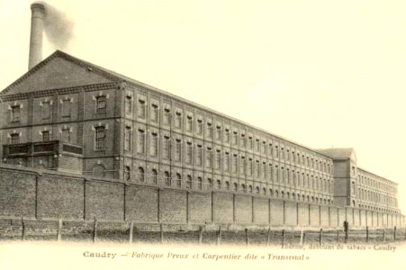 Caudry - Fabrique Preux et Carpentier dite Transvaal