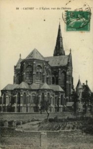 Caudry - Basilique Sainte-Maxellende en 1923