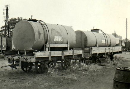Caudry - Wagons-citernes des Chemins de fer du Cambrésis