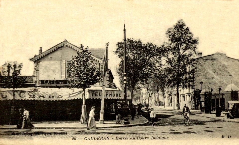 Caudéran - Entrée du Cours Judaïque 2
