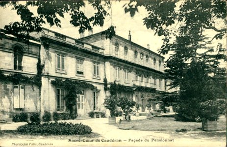 Caudéran - Sacré-coeur - façade du pensionnat