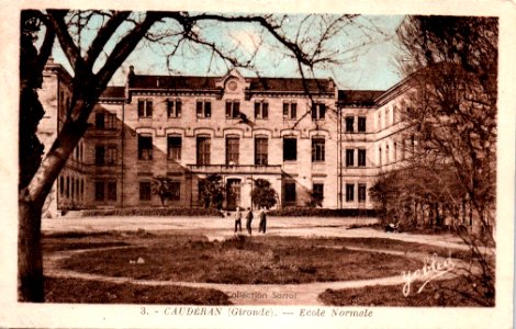 Caudéran - Ecole normale 3a