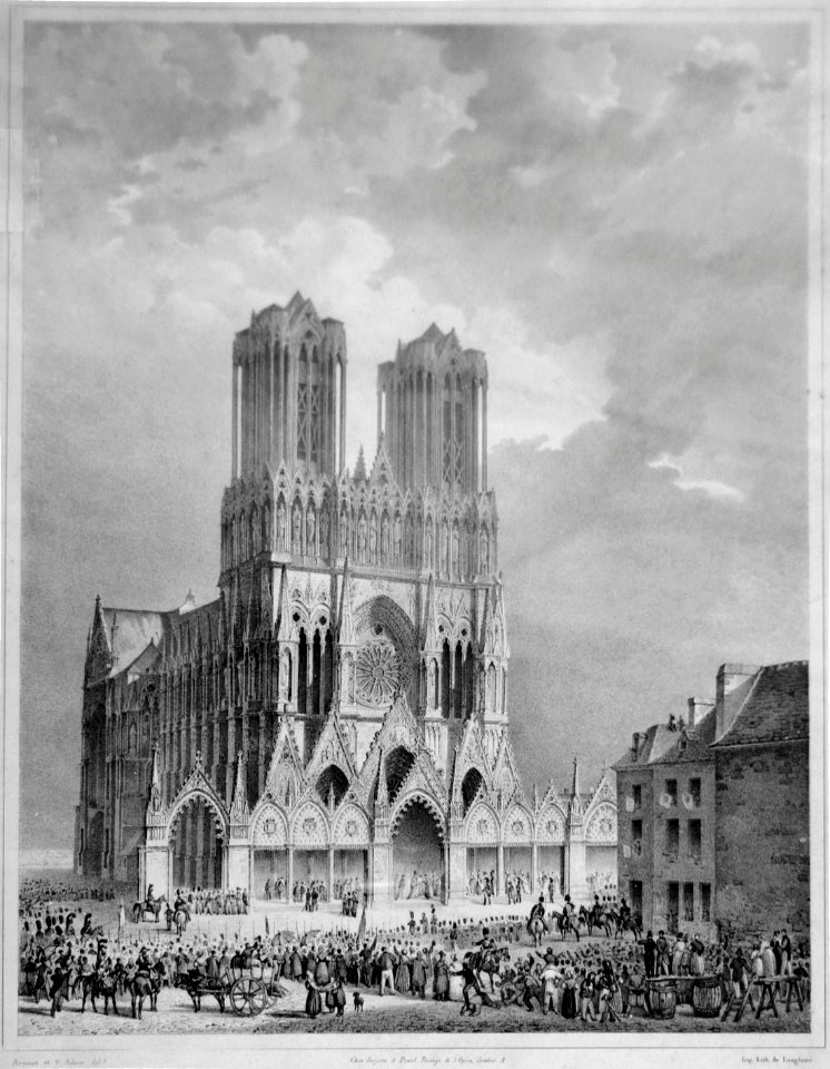 Cavalcade arrivée de Charles X à la cathédrale 948