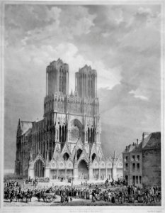 Cavalcade arrivée de Charles X à la cathédrale 948