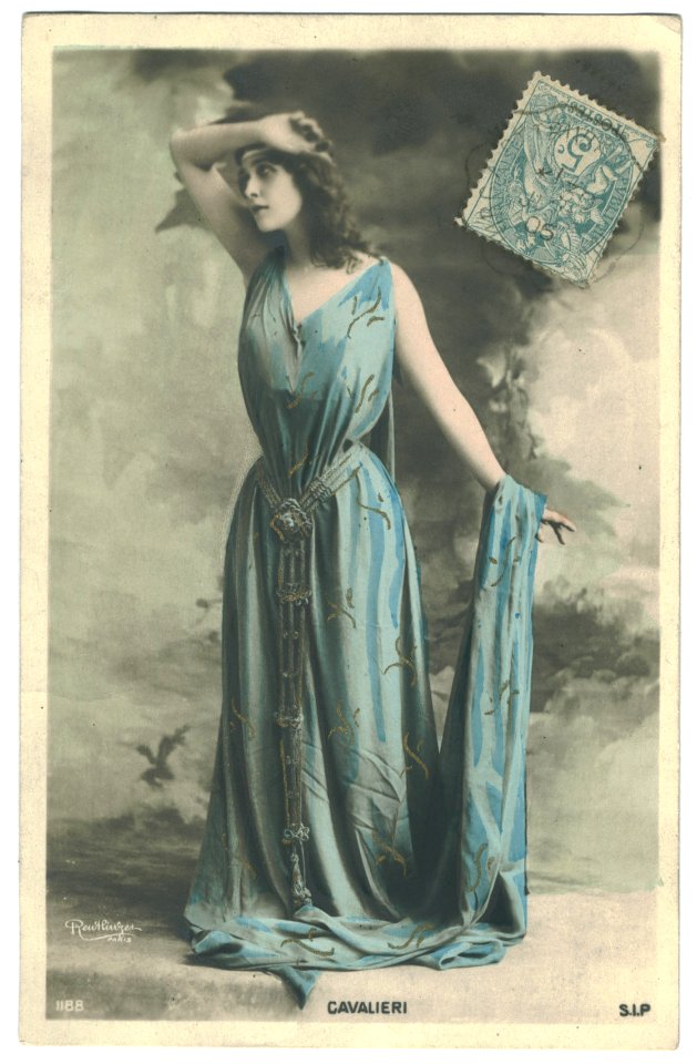 CAVALIÉRI, Lina SIP. 1188. Photo Reutlinger e