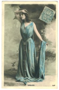 CAVALIÉRI, Lina SIP. 1188. Photo Reutlinger e