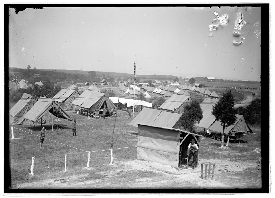 Cavalry camp, Winchester, Va., 1913 LCCN2016851148