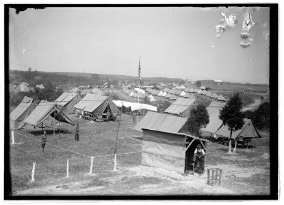 Cavalry camp, Winchester, Va., 1913 LCCN2016851148