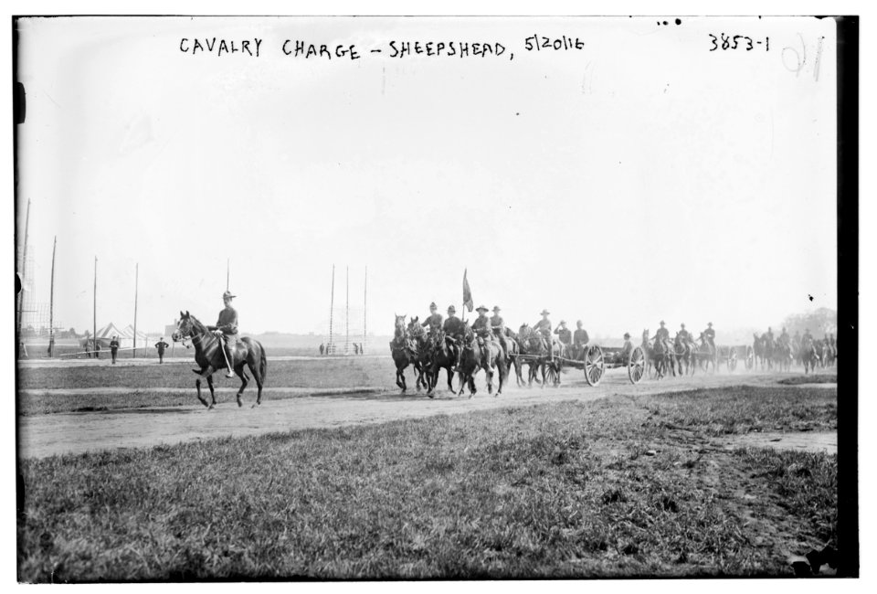 Cavalry Charge - Sheepshead, 5-20-16 LCCN2014701643
