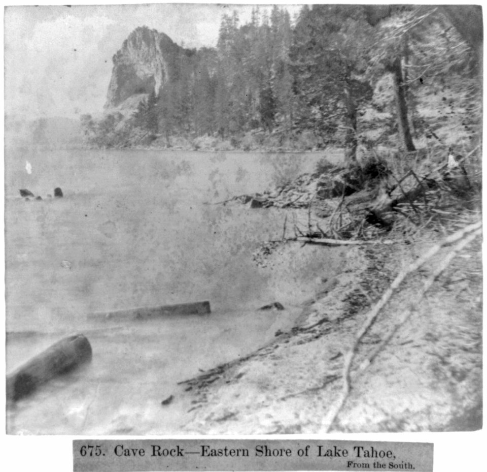 Cave Rock-Eastern Shore of Lake Tahoe, from the south LCCN2002722005