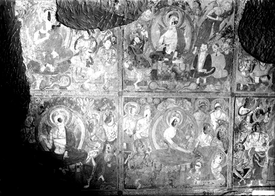 Cave of the Painters, six panels