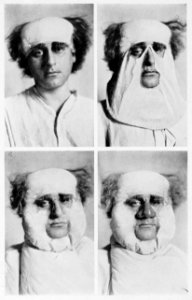 Cavendish Morton as Falstaff - make-up progression