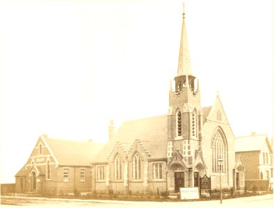 Caversham Methodist Church, Reading, c. 1899 photo