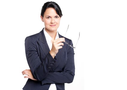 Female business face