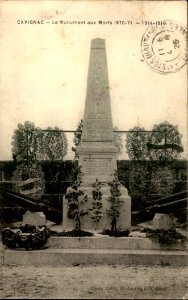 Cavignac - monument aux morts 1