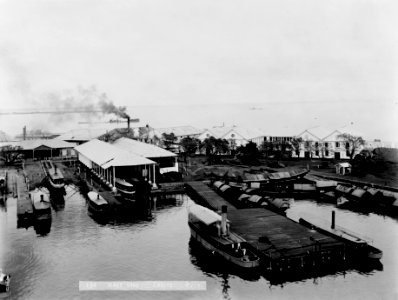 Cavite Navy Yard Philippines docks 1899 photo