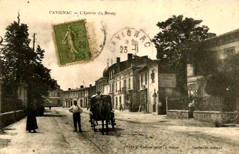 Cavignac - bourg 1