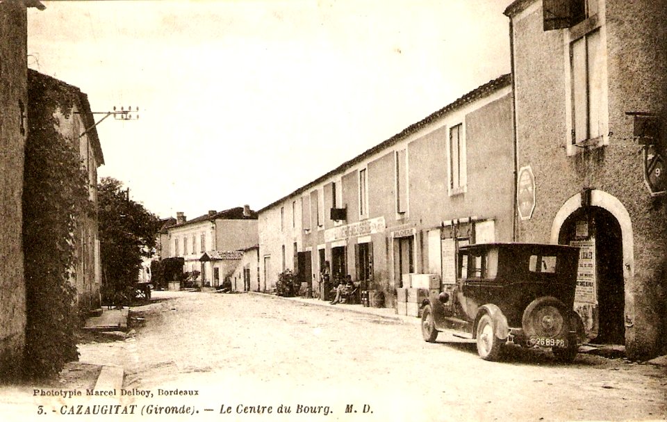 Cazaugtat - bourg 1