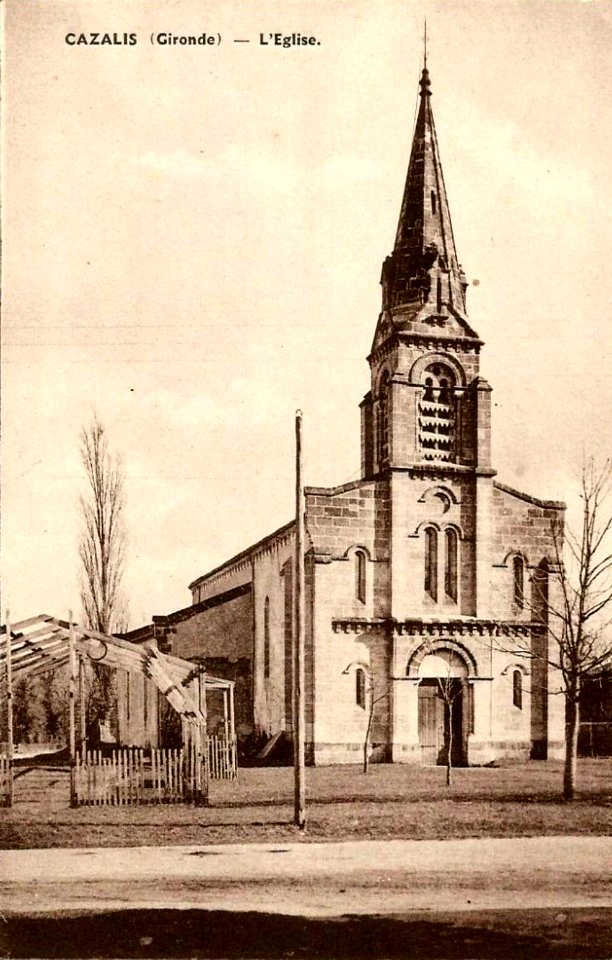 Cazalis - église