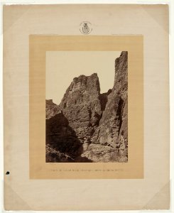 Cañon of Kanab Wash, Colorado River, looking South - W. Bell, phot. LCCN2007682541
