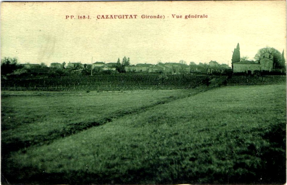 Cazaugitat - vue générale