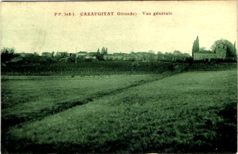 Cazaugitat - vue générale
