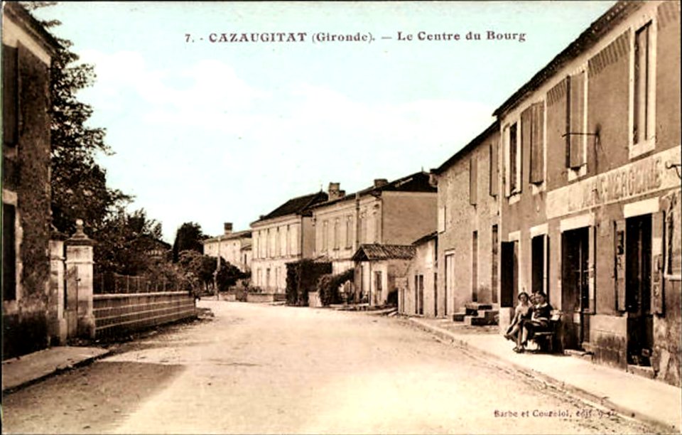 Cazaugitat - Bourg a