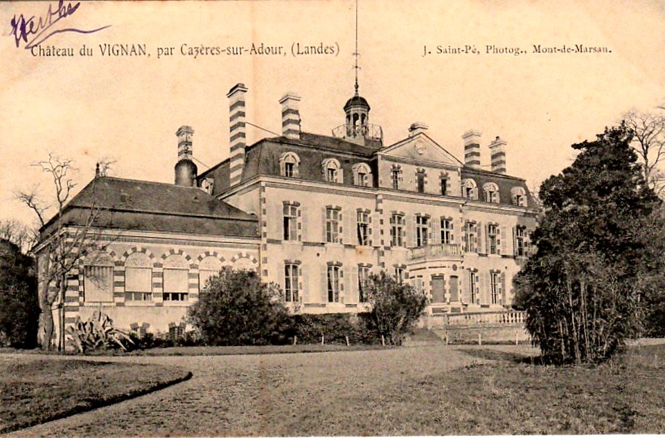 Cazerès (Landes) - château du Vignan