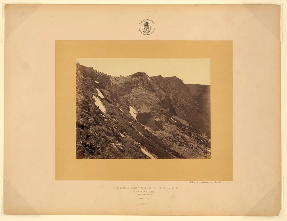 Cañon in Humboldt Mts, Nevada - T. H. O'Sullivan, phot. LCCN2006685032