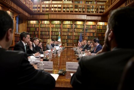 CBP Commissioner McAleenan Memorandum of Understanding Signing Ceremony with Mexico - 27202426248
