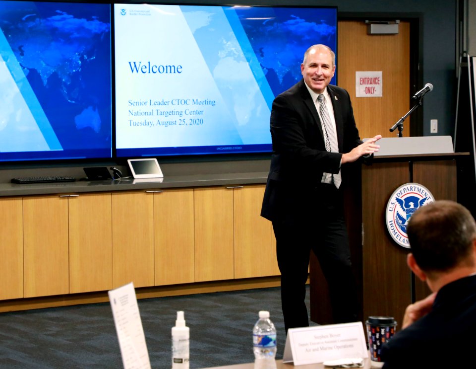 CBP leaders at the Countering Transnational Organized Crime (CTOC) - 50271530391