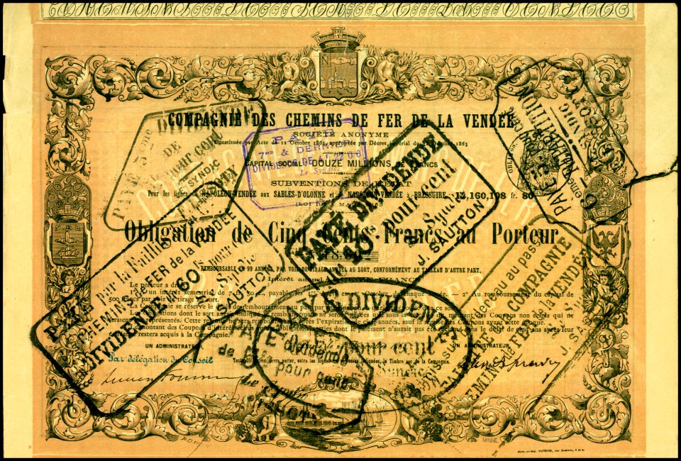 CdF de la Vendée 1869