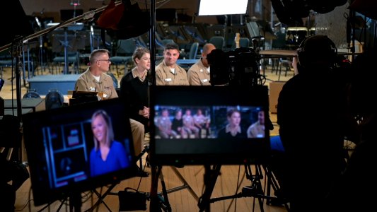 CBS This Morning Visits U.S. Navy Band - 49210551337