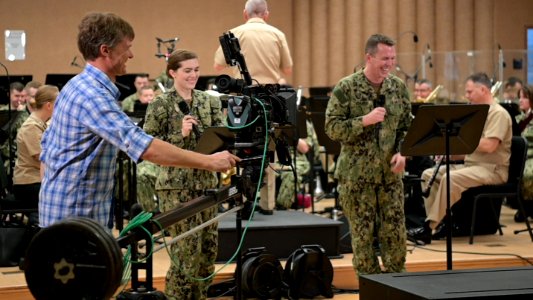 CBS This Morning Visits U.S. Navy Band - 49210551402