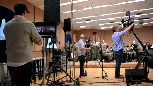 CBS This Morning Visits U.S. Navy Band - 49210551392