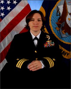 CDR Michele Day, USN (X.O.)