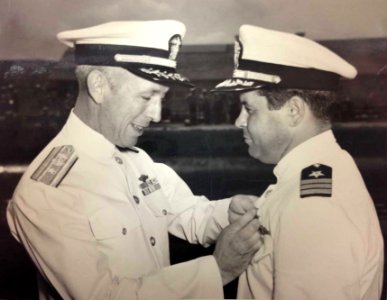 CDR George Ellis Pierce Awarded Navy Cross