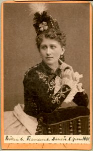 Cecilia Flamand, rollporträtt - SMV - H3 030