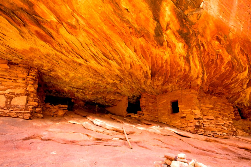 Cedar Mesa - House on fire