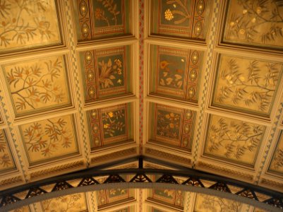 Ceiling of the Central at the Natural History Museum, London 2 (cropped)