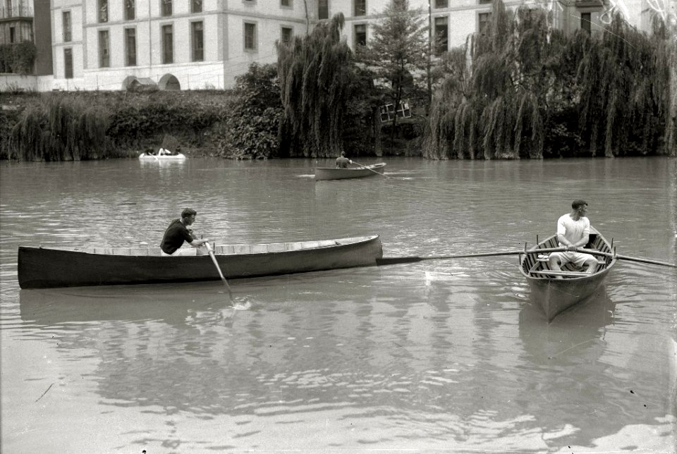 Celebración de regatas de bateles en Tolosa (1 de 4) - Fondo Car-Kutxa Fototeka
