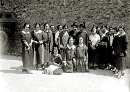 Celebración de una romería a Arantzazu (7 de 30) - Fondo Car-Kutxa Fototeka