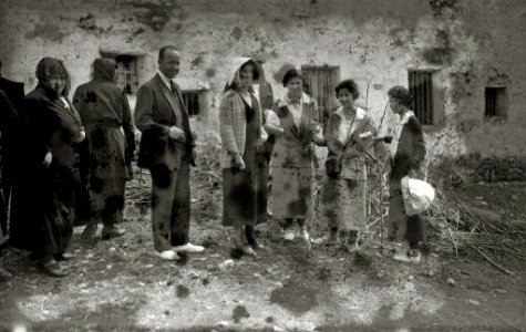 Celebración de una romería a Arantzazu - Azpeitia (14 de 30) - Fondo Car-Kutxa Fototeka
