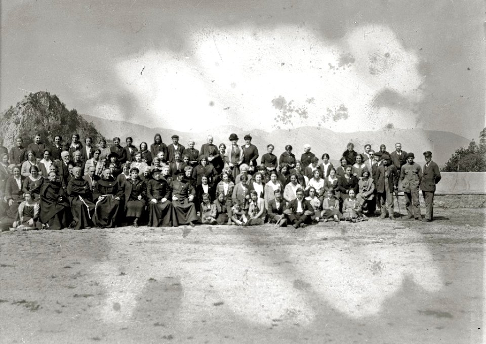 Celebración de una romería a Arantzazu - Azpeitia (5 de 30) - Fondo Car-Kutxa Fototeka