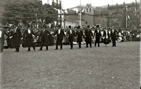 Celebración del I Congreso Internacional de Estudios Vascos de Eusko Ikaskuntza en la localidad de Oñati (1 de 9) - Fondo Car-Kutxa Fototeka