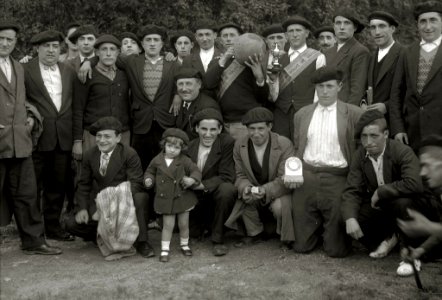 Celebración del campeonato de bolos de Gipuzkoa (1 de 3) - Fondo Car-Kutxa Fototeka