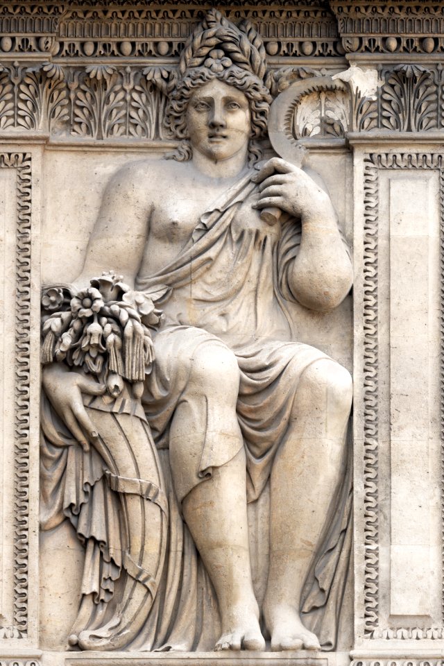 Ceres Goujon Cour Carrée Louvre