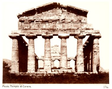 Ceres tempel, Pesto - Hallwylska museet - 107442